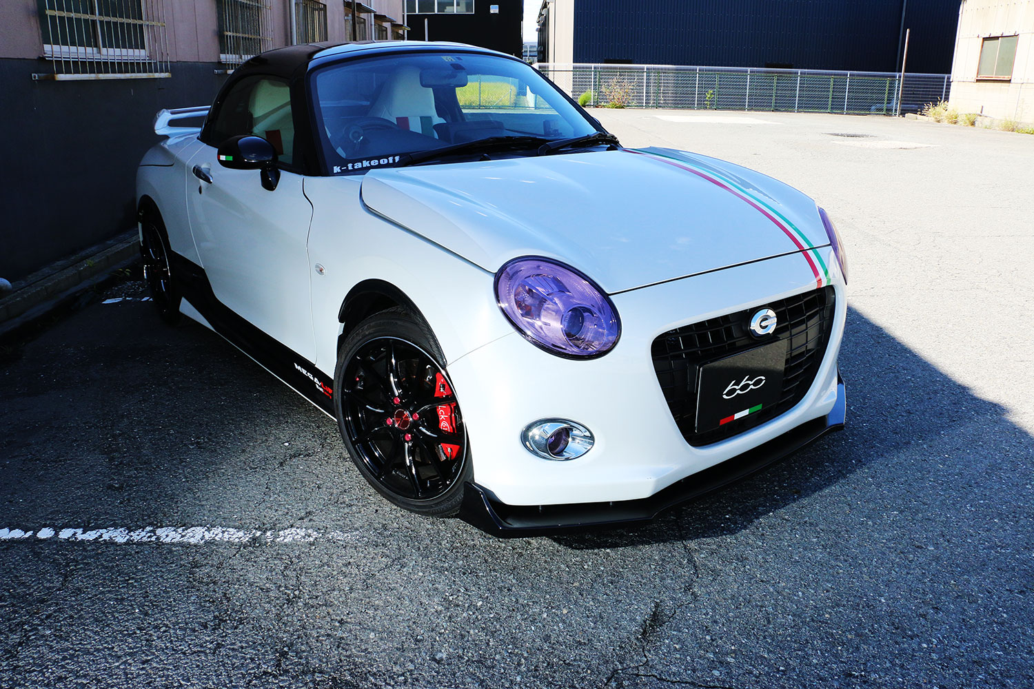 CROSS EURO STYEL 660 COPEN Cero フロントアンダーリップカーボン+サイドステップ+リアディフューザーカーボンセット[CEC0031]LA400K