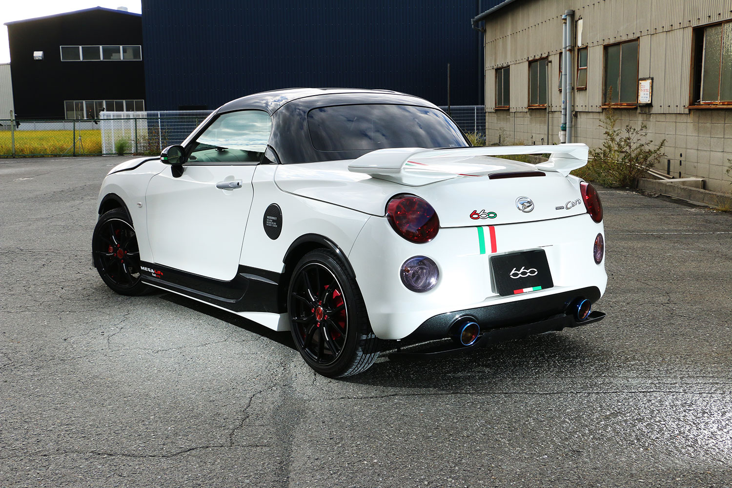 CROSS EURO STYEL 660 COPEN Cero リアディフューザーカーボン[CEC0021]LA400K