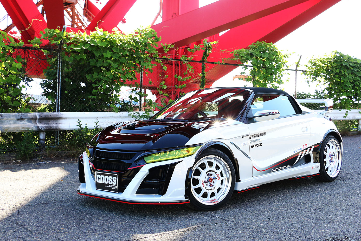 CROSS S660　TYPE-B エアロ3Pセット