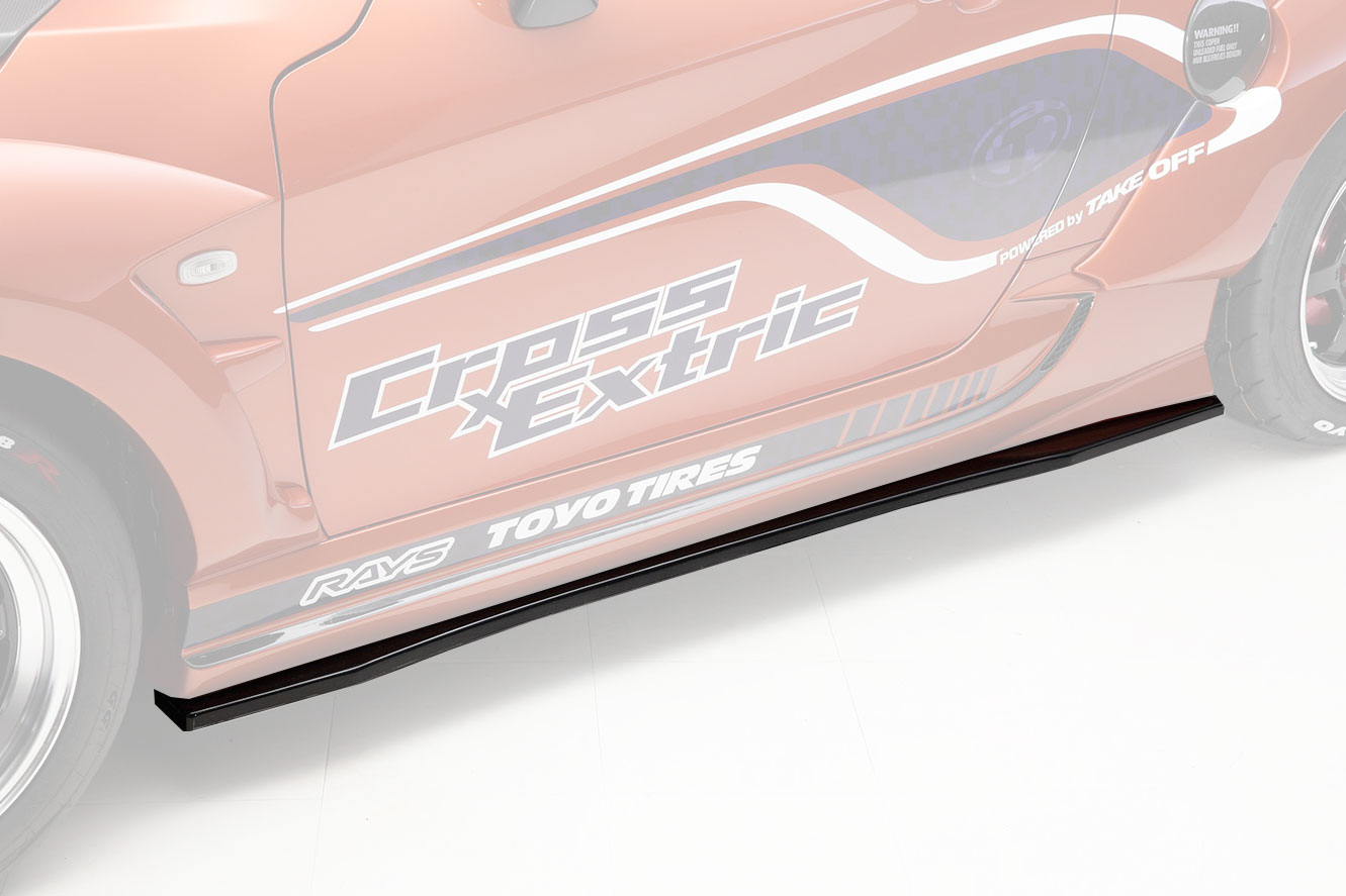 CROSS Extric COPEN GR SPORT LA400K/LA400A　サイドアンダーフラップ　FRP製