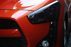 COPEN Robe　LA400K フロントポジションカバー スモーク系　WLC0110