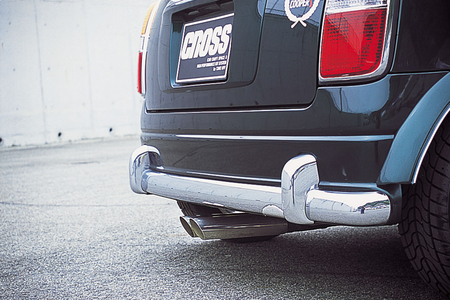 ミラジーノ L700S W出しマフラー（リアピースのみ60φｘ2）