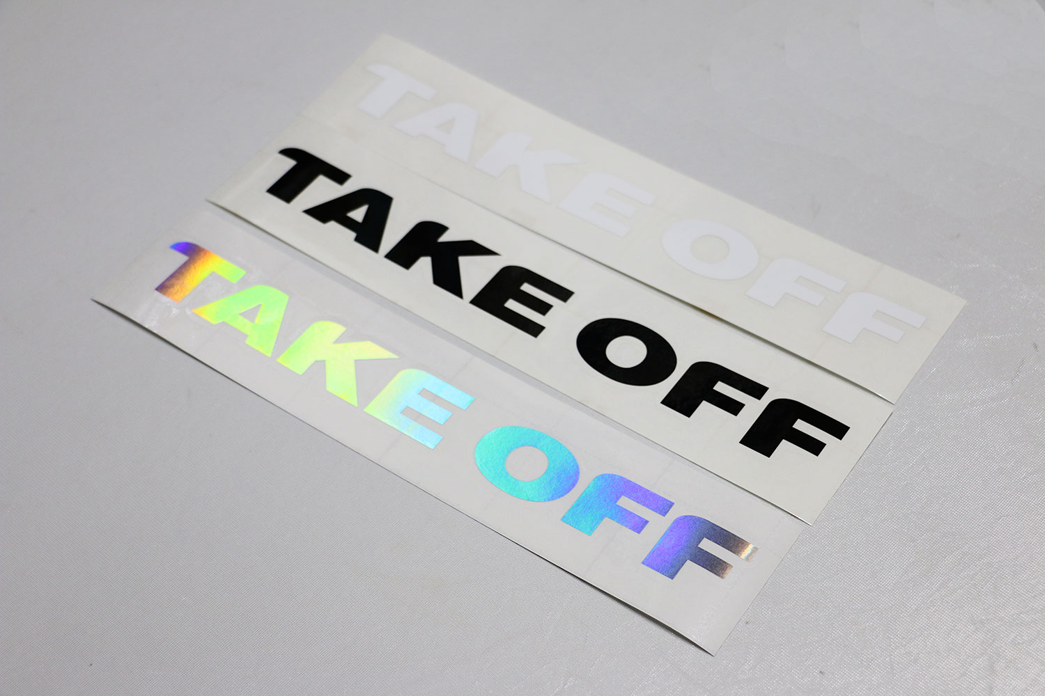 TAKE OFF ステッカー 300mm　[TST0060]